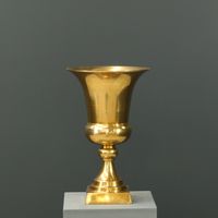 45cm Aluminium Flower Vase Gold