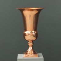 58cm Aluminium Flower Vase Bronze