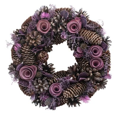 30cm Lilac Forest wreath