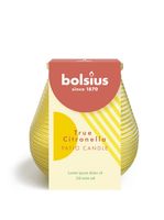 Bolsius Patio Light Olympic L  94 x 91mm - Yellow -True Citronella