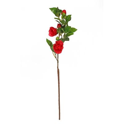 Camellia Spray Red - 58cm