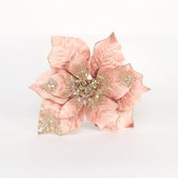 Poinsettia W/Clip-ROSE GOLD