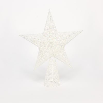 Star Tree Topper-ROSE GOLD/WHITE
