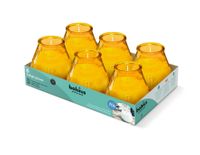 Bolsius Professional Twilight Candles 104/99mm Tray 6 - Amber
