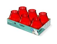 Bolsius Professional Twilight Candles 104/99mmTray 6 - Red