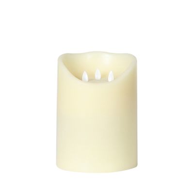 Moving Flame LED Candle 15x20cm 