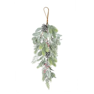 Foliage swag with Red Berries 