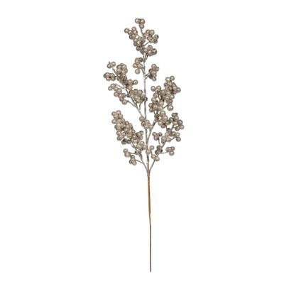 Champagne Glitter Berry Stem