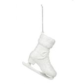 White Ice Skate Hanging Decoration