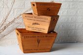 Herb Crates Set of 3