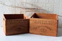 Boulangerie Crates Set of 2
