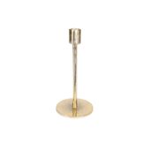 Covent Garden Tulip Candle Stick Raw Bright Gold H21cm