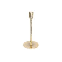 Covent Garden Tulip Candle Stick Raw Bright Gold H21cm