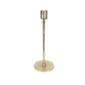 Covent Garden Tulip Candle Stick Raw Bright Gold H27cm
