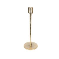 Covent Garden Tulip Candle Stick Raw Bright Gold H27cm