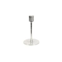 Covent Garden Tulip Candle Stick Raw Silver H16cm
