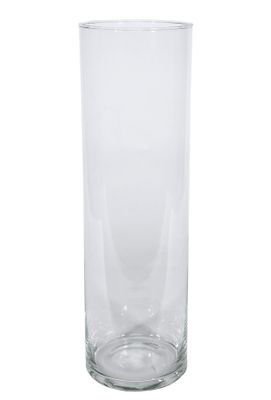 Cylinder Hot Cut Vase H40 x D12cm 