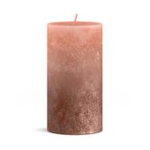  Bolsius Sunset Pillar Candle Creamy Caramel and Copper 130x68mm