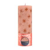 Bolsius Rustic Silhouette Creamy Caramel and Print 190x68mm