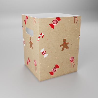 Candyman Flower Box - (18x18x24.5cm) (x10)