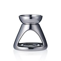 Chrome Triangle Burner with Burner Bowl in FSC Box - FSC Mix Credit