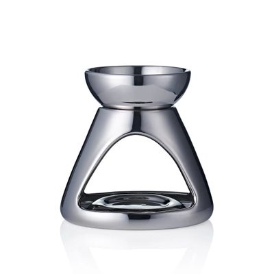 Chrome Triangle Burner with Burner Bowl in FSC Box - FSC Mix Credit