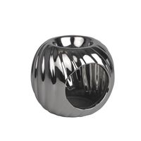 Chrome Round Ripple Burner  in FSC Gift Box - FSC Mix Credit