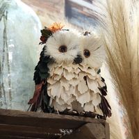 Owl  15x13x18cm