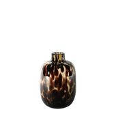 Arabella Sweet Vase Mottled Brown H18x12cm