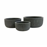 Hortus Corrugated Bowl x3