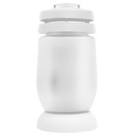 Bolsius Memorial Lantern S 3- White Lid H23.5 x 11.1cm