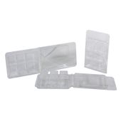 Clear Plastic Clam Shell Packing - 6 Squares