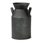 Churn Planter Charcoal - 28cm