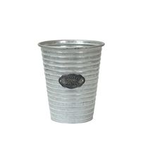 Metal Pot Silver - 30cm 