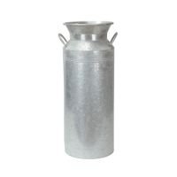 Churn Vase Silver - 60cm 