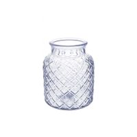 Haversham Vase Clear H16 x 13.5cm