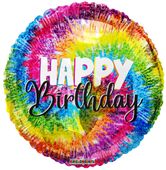  Groovy Birthday- Holographic Balloon - 18 Inch 