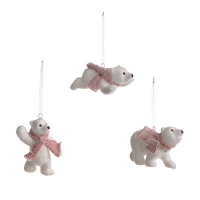 Bear With Pink Scarf