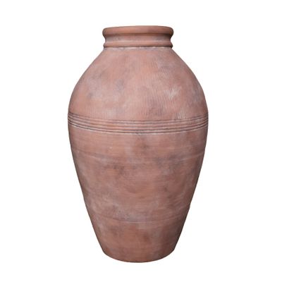 Antique Terracotta Olive Pot - H 47.5 x 31.5cm