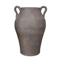Antique Green Terracotta Roman Jar - H43 x Dia26cm