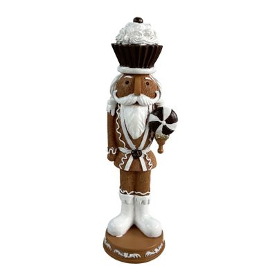 Nutcracker with cup cake hat 7x6.5x22.5cm