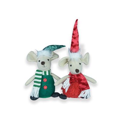 Mouse 2 Assorted red or green 35cm