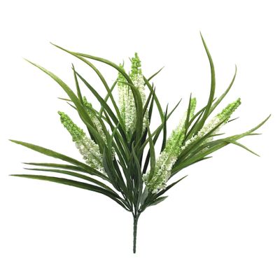 40cm Heather Bush x7 Cream