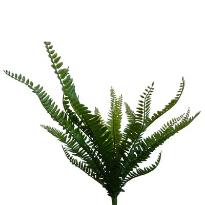20" Fern Bush Green
