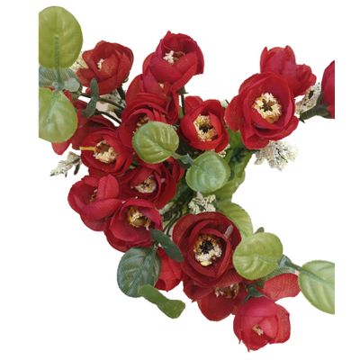 Mini Ranunculus Bush x7 Red