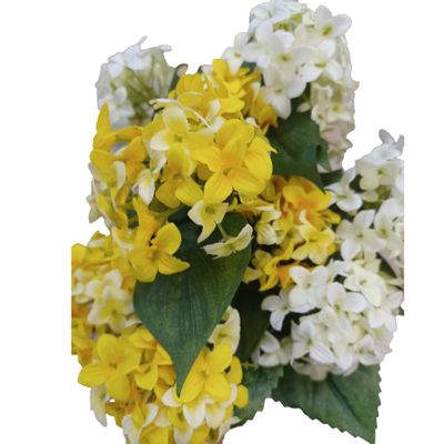32cm Snowball Bush x5 Cream