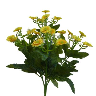 28cm Daisy Bush x6 Yellow