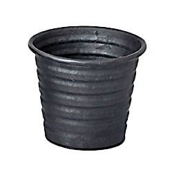 14cm Metal Pot Black