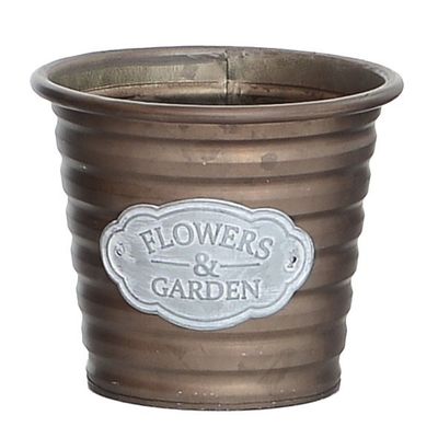 13.5cm Metal Pot Copper