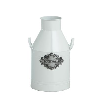20cm New Milk Churn White